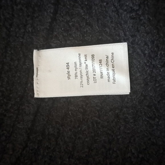 Barefoot Dreams Cozy Chic Lite,Montecito Cardigan Navy SzM  . EUC - Picture 12 of 12